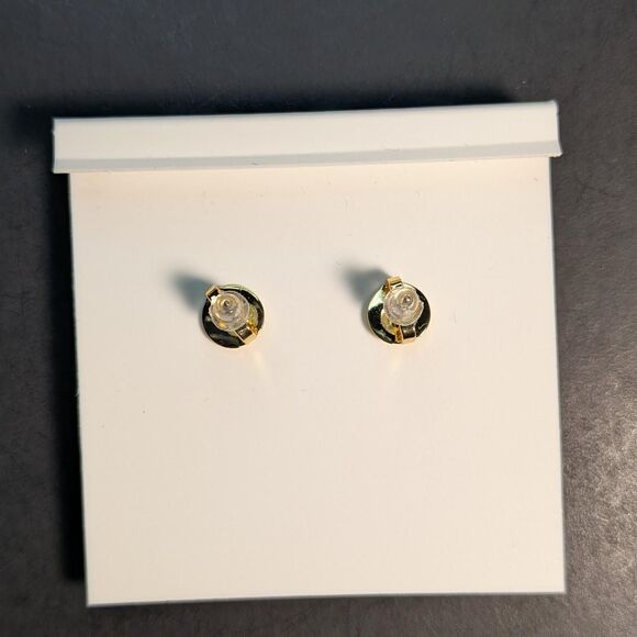 Tory Burch pave gold icon earrings - Picture 3 of 4